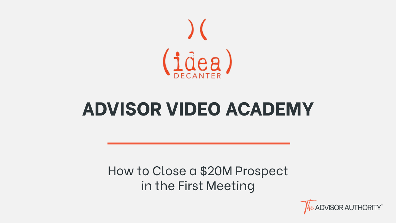 Advisor Video Academy Thumbnail