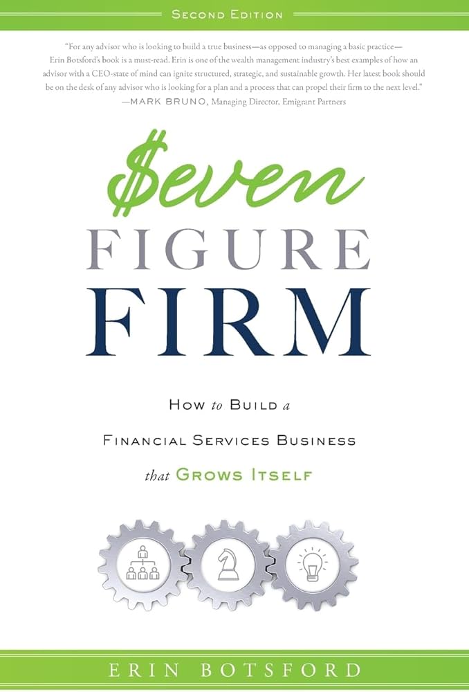 Cover of the Seven Figure Firm book by Erin Botsford