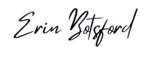Erin Botsford signature